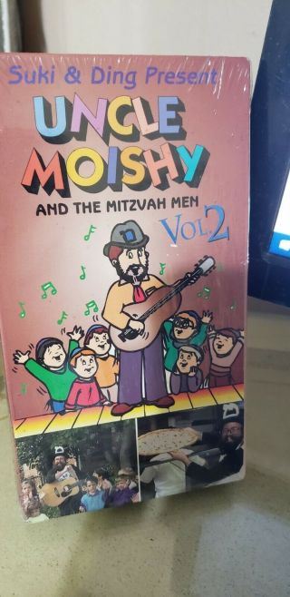 Jewish " Uncle Moishy The Video Volume 2 Vhs Judaica Kids Look