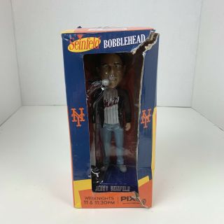 Ny Mets Jerry Seinfeld Bobblehead 7/5/19 Stadium Giveaway 2 Of 2 Box Damage