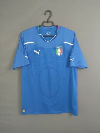Italia Italy Jersey 2003 2004 Home L Shirt Mens Football Maglietta Puma Ig93