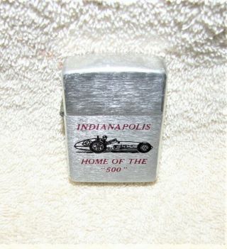 Indy 500 Roadster " Indianapolis Home Of The 500 " Lighter - Made In Usa