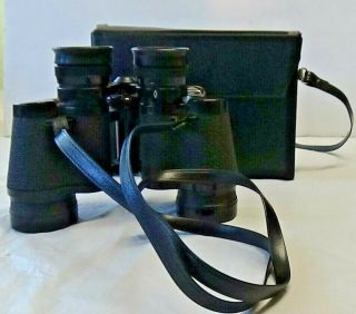Sears Binoculars,  Vintage,  case.  Lightweight 7 X 35 coated optics,  wide angle 2