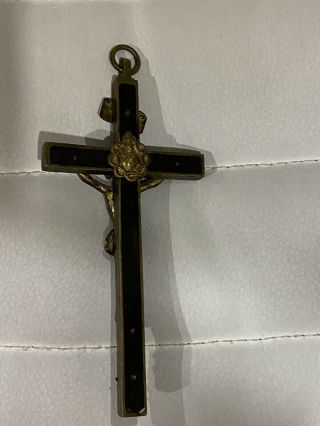 Antique 1800 ' s Crucifix 5 