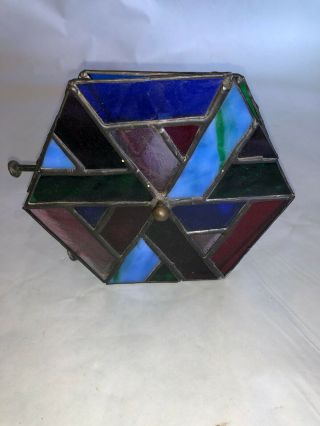 Hand Crafted Stained Glass One of a Kind Kaleidoscope 2