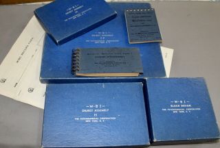 Vintage Wechsler Bellevue Psychological Kit 1949 - The Psychological Corp York