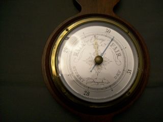 Vintage Airguide of Chicago USA Banjo Style Weather Station 3