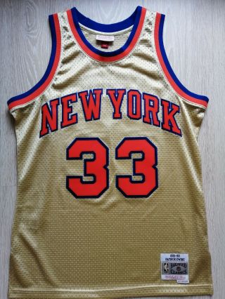 Mitchell & Ness Patrick Ewing York Knicks Jersey Size M Mens