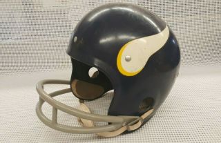 Vintage Rawlings Hnfl Air - Flo Minnesota Vikings Nfl Logo Helmet - Medium U.  S.  A