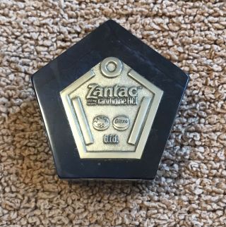Vintage 1980s Pharmaceutical Promotional Advertising Zantac Paperweight B.  I.  D.