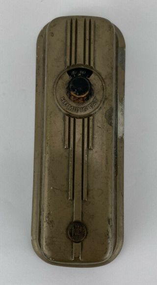 Vintage Friez Baltimore Art Deco Thermometer Humidistat 10 - 100 Degrees