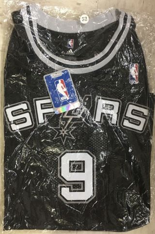 Tony Parker 9 San Antonio Spurs Adidas Nba Jersey Size 52