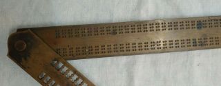 Vintage Metal Braille Writer Punch Board