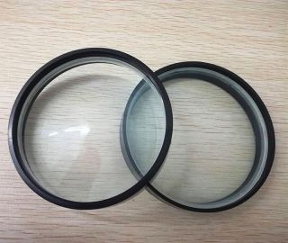2pc Double Concave Optical Glass Lens Diameter 100mm Focal Length - 300mm Minifier