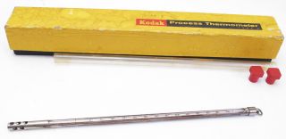 Vintage Moeller Thermometer 40 - 300º F In Kodak Process Thermometer Type 2 Box