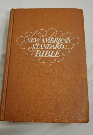 American Standard Bible Concordance Brown Cover Reference Edition 1973