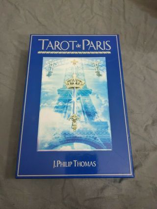 Tarot De Paris,  J.  Philip Thomas,  Book,  Deck,  Scarf - Oversized Cards