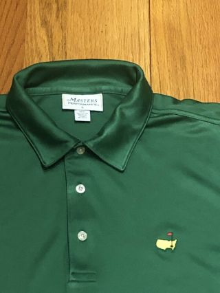Men’s L Golf Polo Shirt The Augusta National The Masters Golf Tournament