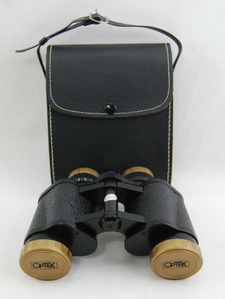 Vintage Optex 5913 7x35 Binoculars Extra Wide Angle 10.  5 (551 Ft / 1000 Yds)