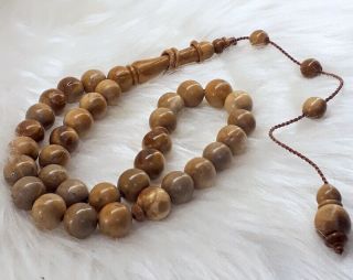Real Kuka Tree Islamic Prayer 33 Beads Rosary Tasbeeh Tasbih Misbaha 10 Mm