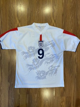 Wayne Rooney Mls Soccer Jersey White Short Sleeve Xl England