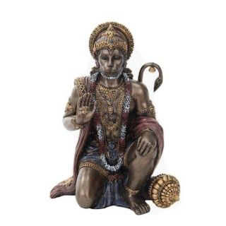Ptc 6 Inch Hanuman Mythological Indian Hindu God Resin Statue Figurine