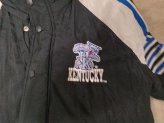 Vintage Kentucky Wildcats Starter Hooded Jacket Men Large Coat University 90s UK 2
