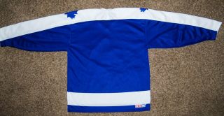 Toronto Maple Leafs Vintage NHL Hockey CCM Jersey Large Stitched White 3