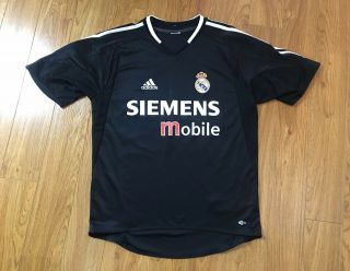 Vintage Adidas 2004/05 Real Madrid Away Jersey Shirt Camiseta Soccer Football