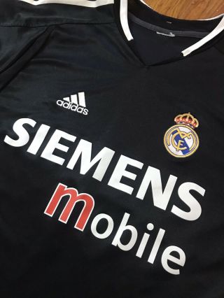 Vintage Adidas 2004/05 Real Madrid Away Jersey Shirt Camiseta Soccer Football 2