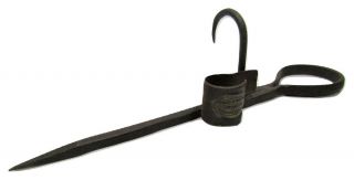 Wrought Iron Sticking Tommy Miners Candlestick Best Belcher Mining Candle Holder