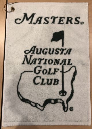 Masters Augusta National Golf Club Players Thick Towel