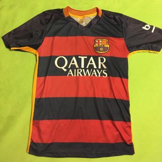 Neymar Jr.  Fc Barcelona Nike Red/blue Soccer Jersey - Youth Large
