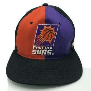 Vintage 90s Phoenix Suns Starter Pinwheel The Classic Snapback Hat Cap Nba Vtg