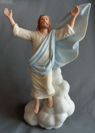 Homco Masterpiece Porcelain The Ascension Of Jesus Christ 1996 Statue