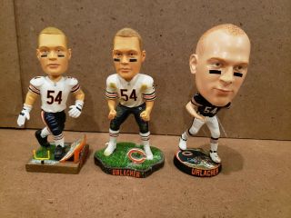 Chicago Bears Forever Collectibles Brian Urlacher Bobblehead 3 Total