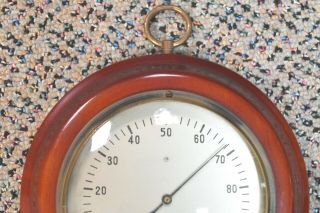 Vintage Woodworks Wall Thermometer Made in West Germany (scale in F) 3