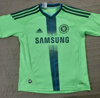 Chelsea Fc 2009 - 2010 Football Soccer Jersey Shirt Third Kit Adidas Youth Small