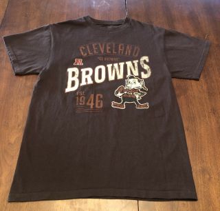 Nfl Cleveland Browns Brownie The Elf T - Shirt Men 