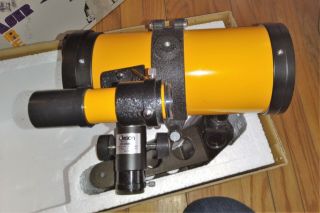 Vintage Jason 323 Comet Chaser Reflector Telescope Accessories Box,