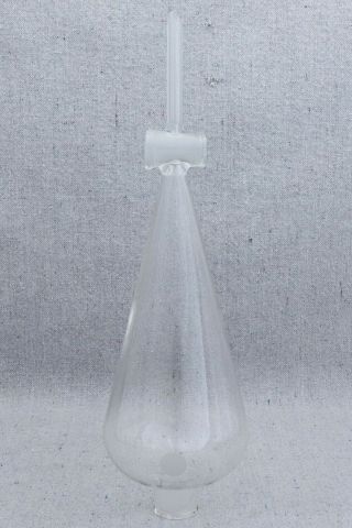 Vintage Pyrex Separatory Funnel Scientific Chemistry Lab Laboratory Glass 10 ½”