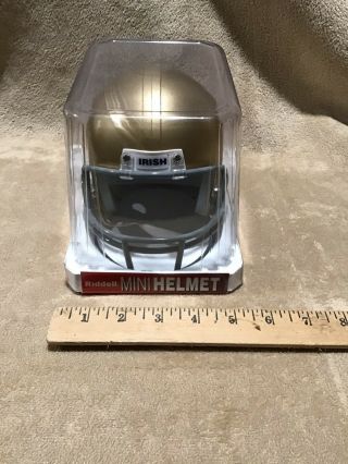 Riddell Notre Dame Mini Helmet
