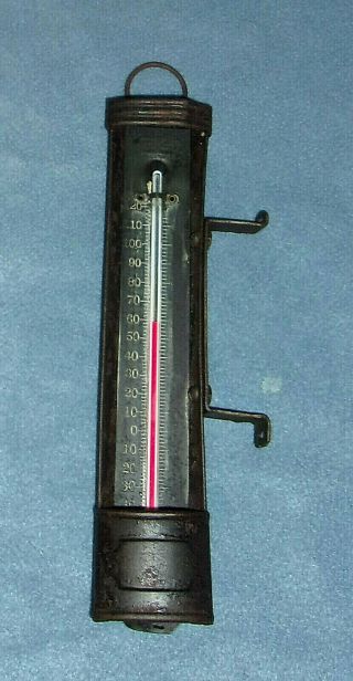 Antique Taylor Outdoor Wall Thermometer,  Rochester N.  Y.