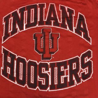 VINTAGE True Fan Indiana Hoosiers Practice Basketball Jersey Men’s Size XL Red 2