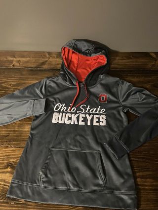 Scarlet & Gray Authentic Apparel Ohio State Buckeyes Size Large Sweatshirt