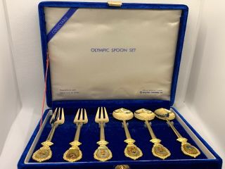 Vintage Collectibles 1988 Seoul Olympic Games Collector Spoons
