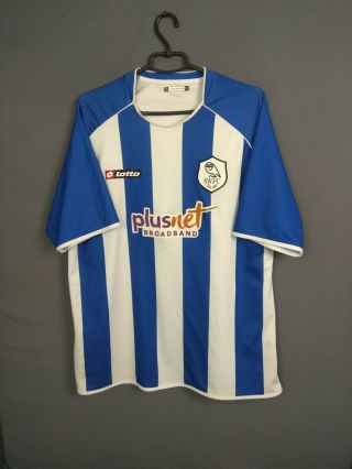 Sheffield Wednesday Jersey 2007/08 Home Size Xl Shirt Mens Football Lotto Ig93