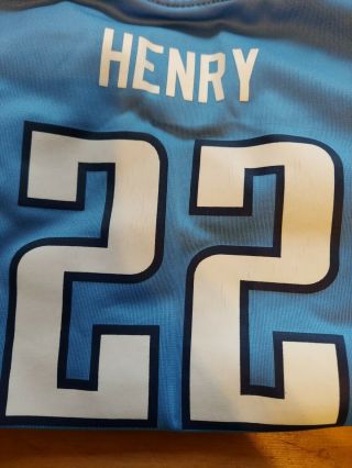 Derrick Henry Nfl Tennessee Titans Kids Youth Jersey Size 4t
