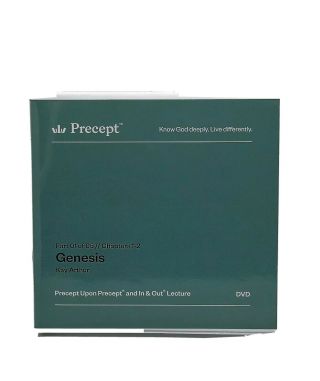 Genesis Part 1 Of 5,  Chapters 1 - 2 Dvd - Lectures - Kay Arthur Precept Upon Precept