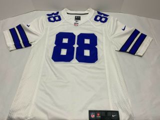Dez Bryant 88 Dallas Cowboys Nfl On Field White Football Jersey Adult Size Sm