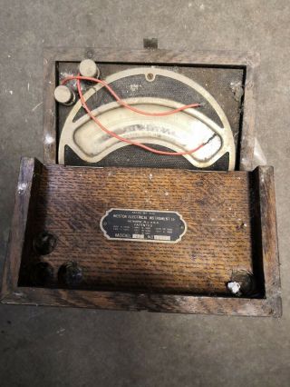 Weston Electrical Instrument Co.  Ltd.  Model 45 Vintage Dc Ammeter