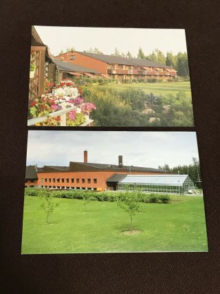 Watchtower - Two Sweden Bethel Postcards